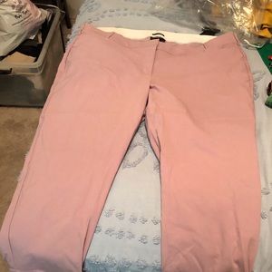 Lane Bryant Allie Pants with pearl studded ankles.